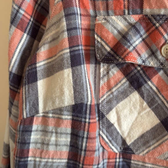 Eddie Bauer Plaid Flannel Shirt, XL - Picture 5 of 5
